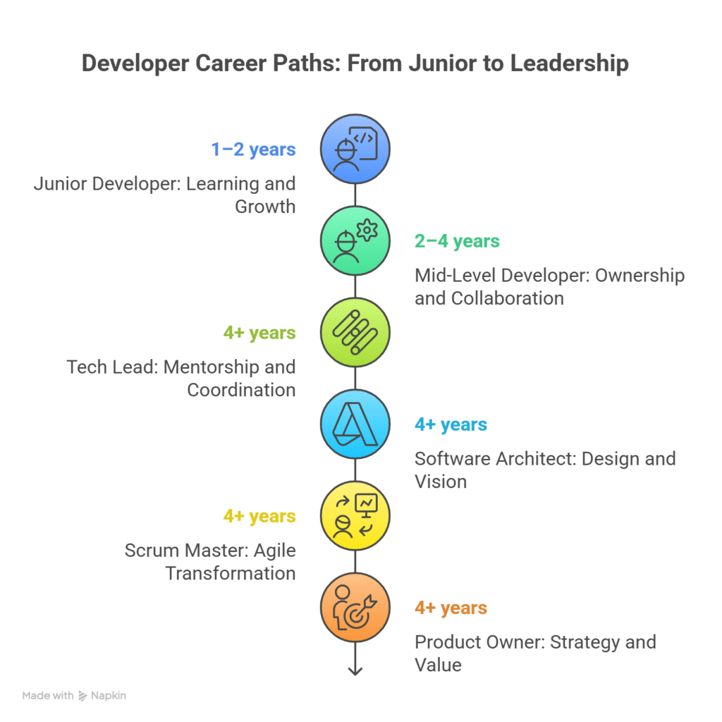 🚀 Starting Point Junior Developer visual selection